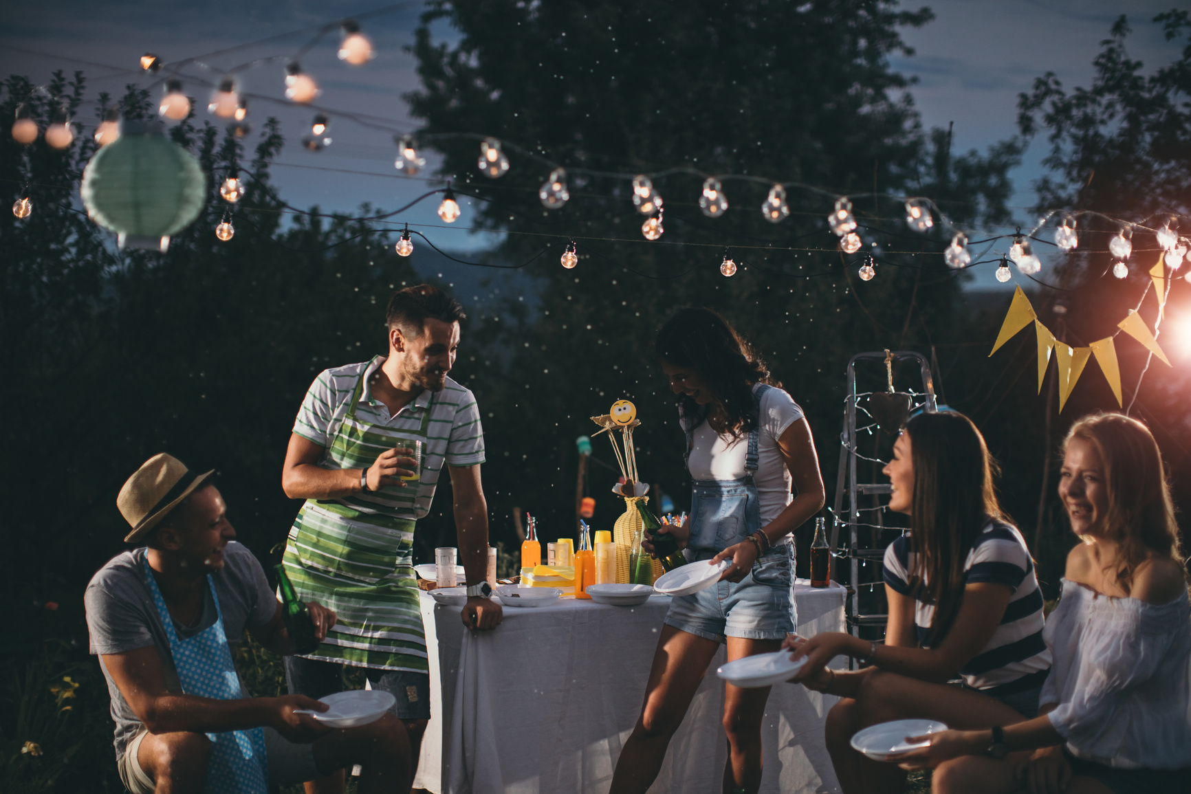 Outdoor party